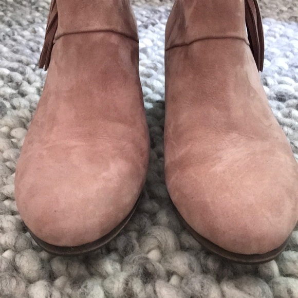 Coach Pricilla Bootie Boot in Nubuck Siena Tassel - Picture 6 of 15